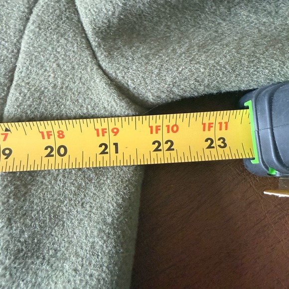 NWOT TALBOTS Sage/Olive Green Wool-Blend Shacket SZ L - Never Worn - Picture 6 of 16